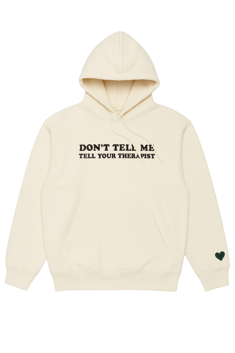 Cream unisex hoodie for casual wear, winter fashion and daily use